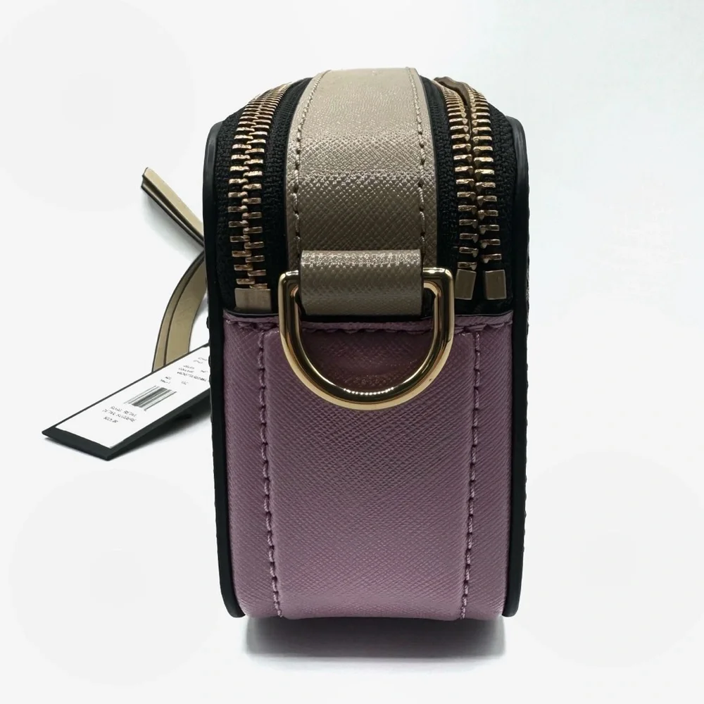 NEW Marc Jacobs Vachetta Red Burgundy Maroon Multi Snapshot Camera Crossbody Bag_5